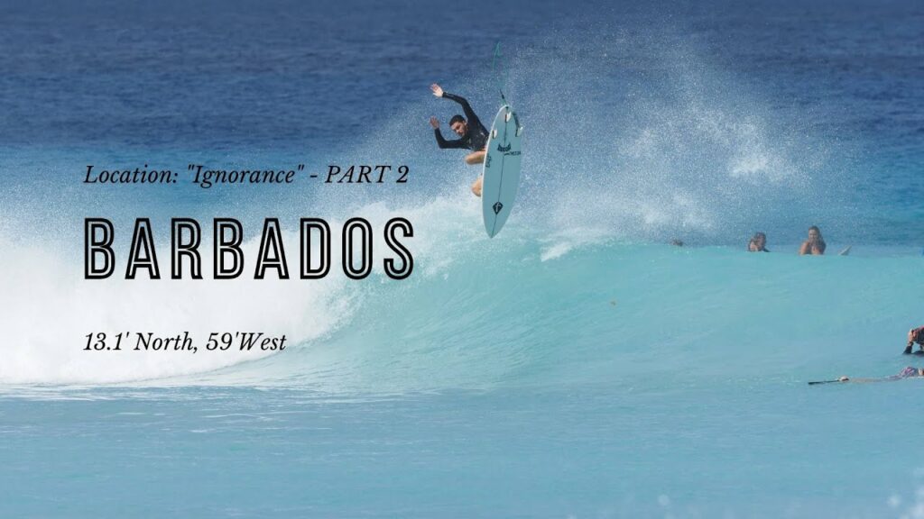 SURFING BARBADOS - North Swell Part 2 - 2021