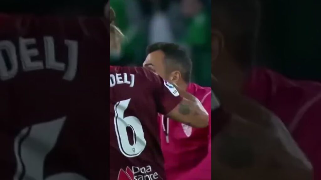 Nemanja Gudelj with an absolute incredible strike in the Derbi sevillano