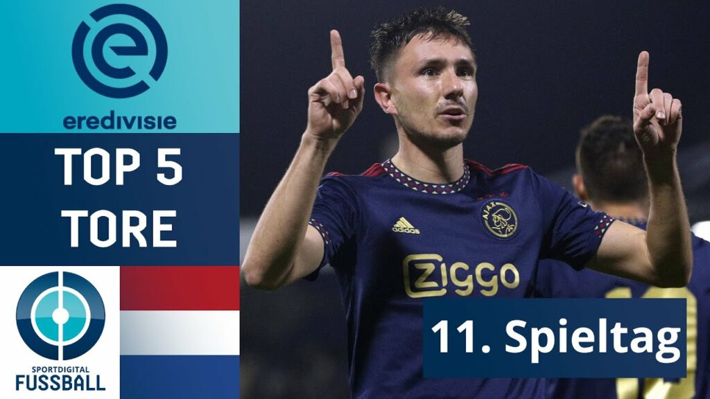 Köhlert mit dem Außenrist, Berghuis mit ganz viel Kraft! I Top 5 Tore I 11. Spieltag I Eredivisie