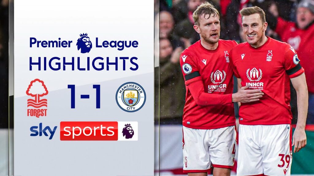 Man City DROP points after Wood leveller! 😲 | Nottingham Forest 1-1 Man City | EPL Highlights