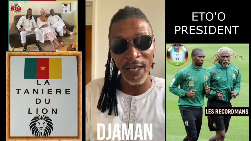 RIGOBERT SONG BAHANAG EN CAMPAGNE A GAROUA POUR SOUTENIR SAMUEL ETO'O FILS