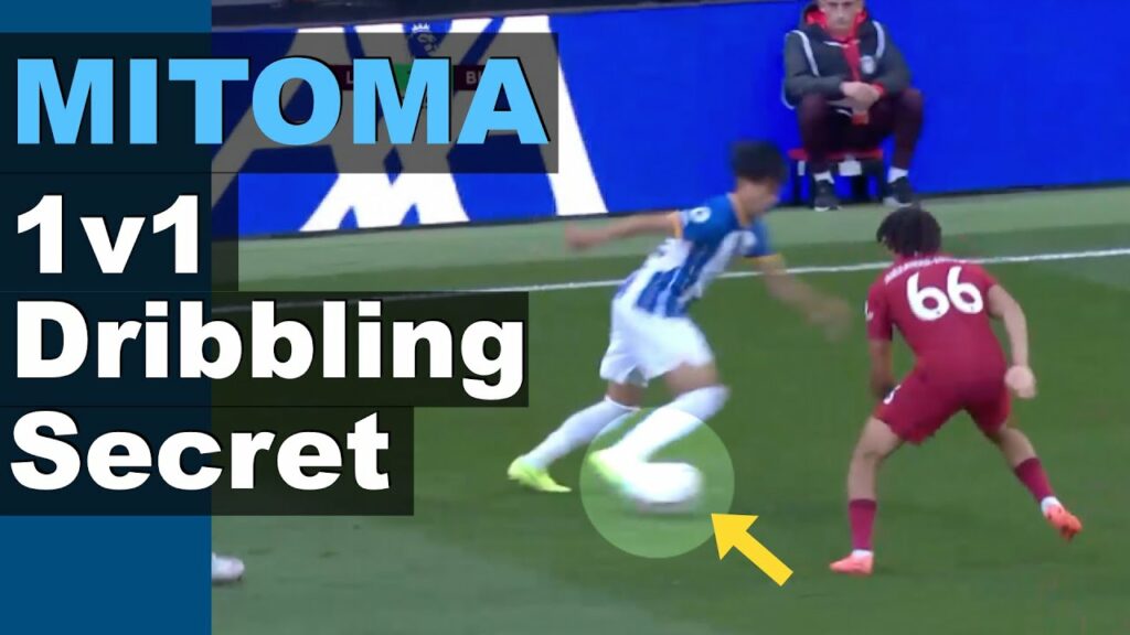 Mitoma Theory | 1v1 Dribbling Secret | inverted winger