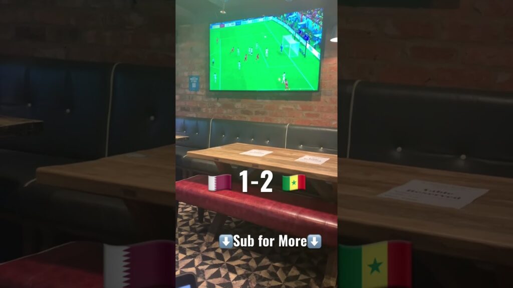 Qatar SCORE GAME ON! Qatar 1-2 Senegal Muntari Header vs Qatar #shorts #worldcup