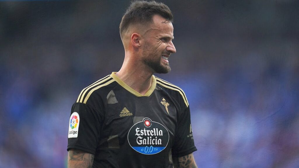 Iago Aspas, Iván Villar y Haris Seferović tras el Real Sociedad - RC Celta (1-1)