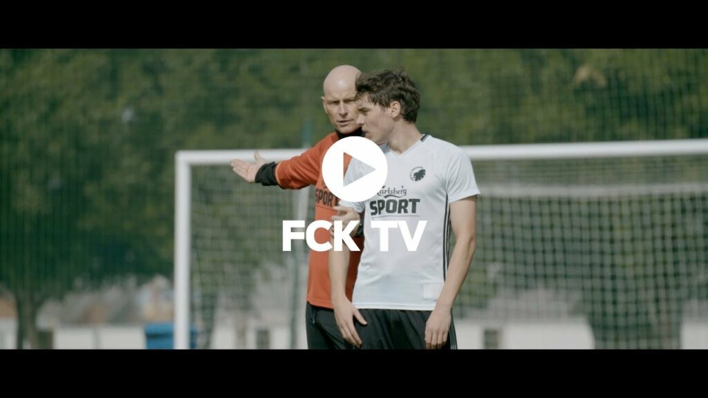 Robert Skovs første træningsdag som F.C. København-spiller