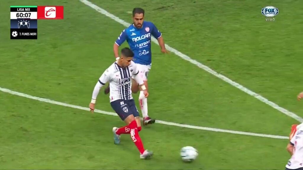 Gol de Rogelio Funes Mori | Rayados 1-0 Necaxa | Liga BBVA MX - Clausura 2023 - Jornada 8