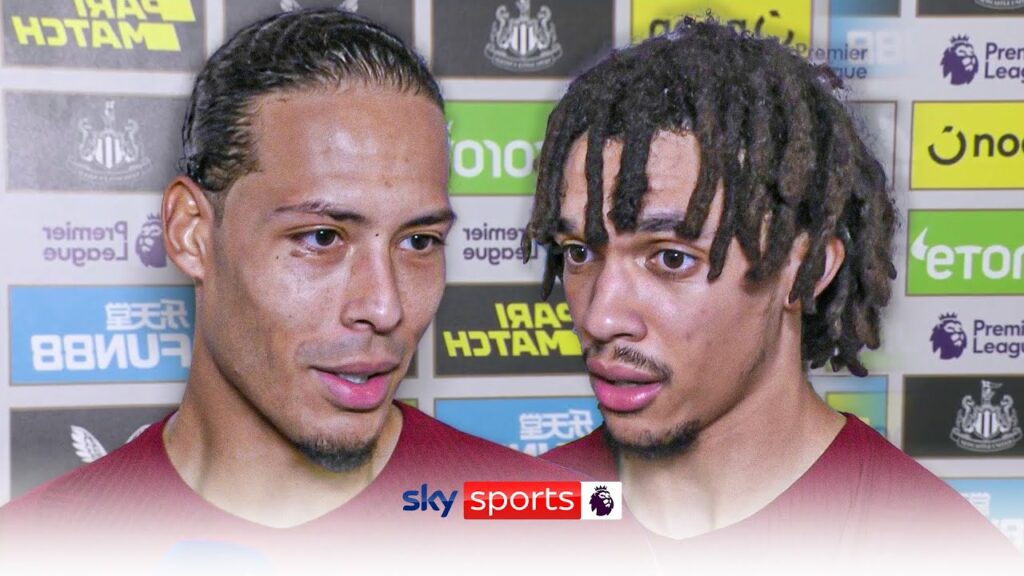 "We look like Liverpool!" | Van Dijk & Alexander-Arnold REFLECT on Newcastle win! 🔴