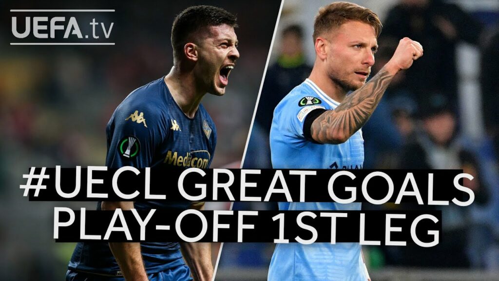 JOVIĆ, IMMOBILE | #UECL GREAT GOALS PLAY-OFFS FIRST LEG