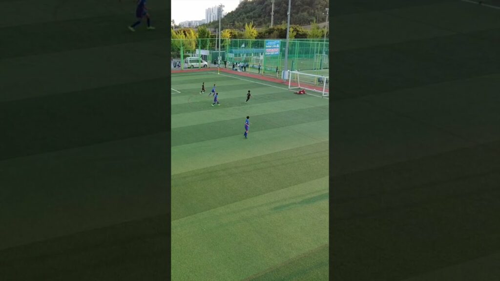 장거리 왼발슛 득점!!  송민규 세리머니? #shorts