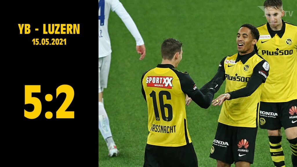 YB - Luzern (5:2), 15.05.2021 | Raiffeisen Super League