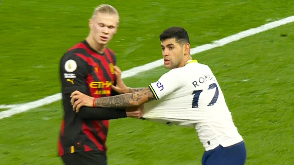 Cristian Romero had Haaland in His Pocket