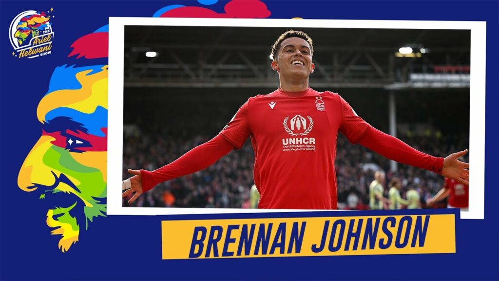 ARIEL HELWANI interviews BRENNAN JOHNSON | English Premier League's young superstar
