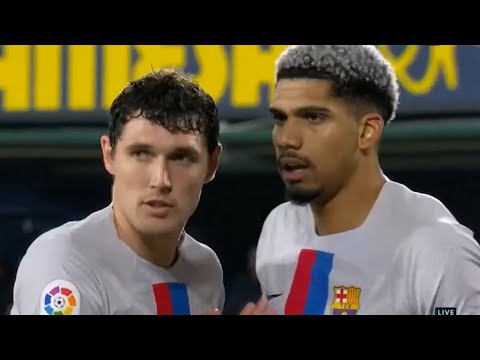 Ronald Araujo and Andreas Christensen BRILLIANT PERFORMANCE against Villareal #like #subscribe
