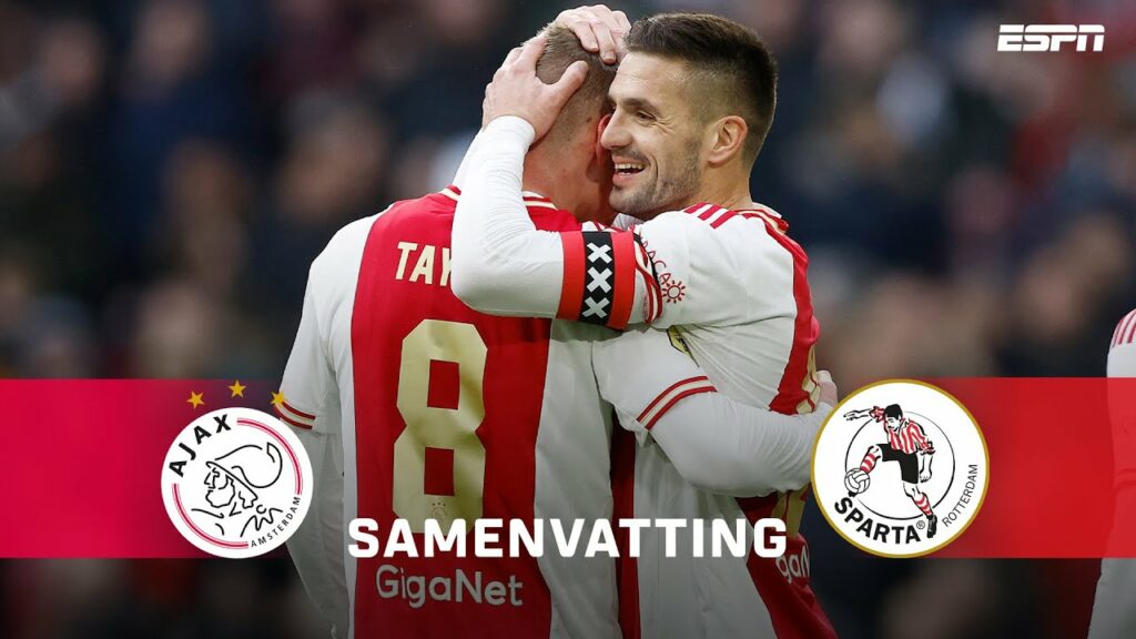 𝐌𝐨𝐡𝐚𝐦𝐦𝐞𝐝 𝐊𝐮𝐝𝐮𝐬 is EMOTIONEEL na zijn doelpunt 🙏 | Samenvatting Ajax - Sparta Rotterdam