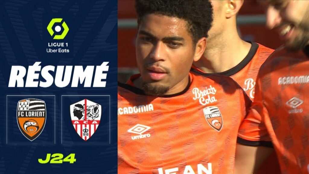 FC LORIENT - AC AJACCIO (3 - 0) - Résumé - (FCL - ACA) / 2022-2023