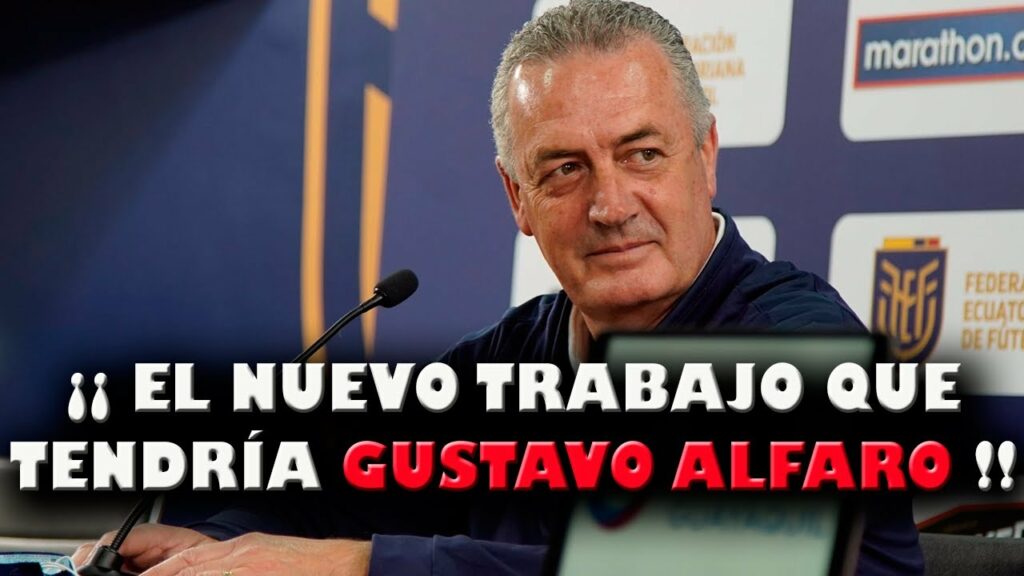 INCREÍBLE!! EL NUEVO TRABAJO de GUSTAVO ALFARO que lo PRETENDEN en EL EXTERIOR