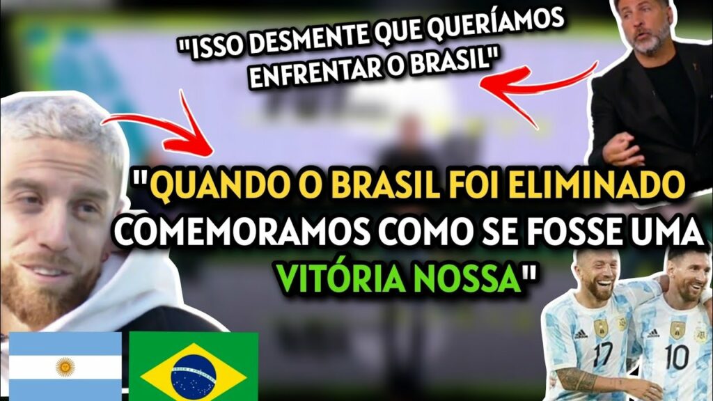 PAPU GÓMEZ REVELA REAÇÃO DO ELENCO ARGENTINO APÓS ELIMINAÇÃO DO BRASIL NA COPA