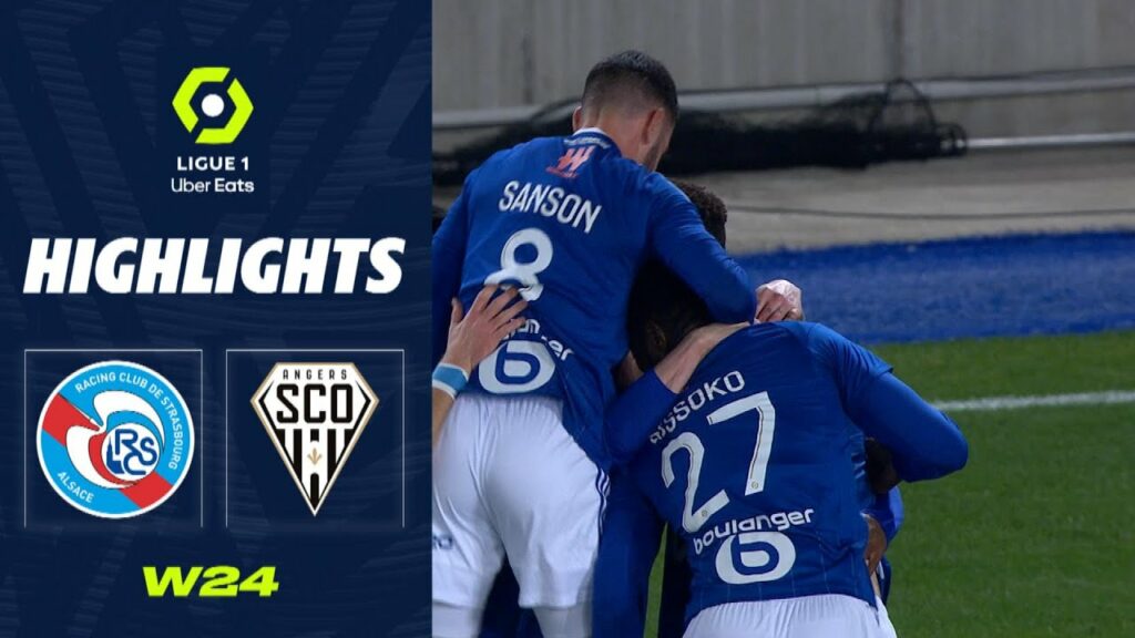 RC STRASBOURG ALSACE - ANGERS SCO (2 - 1) - Highlights - (RCSA - SCO) / 2022-2023