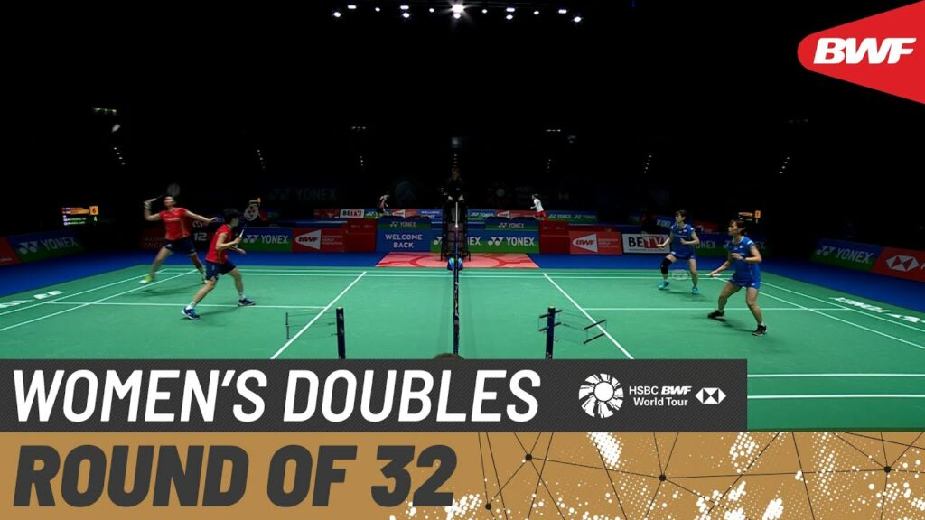 YONEX All England Open 2022 | Zhang/Zheng (CHN) vs Fukushima/Hirota (JPN) [4] | Round of 32