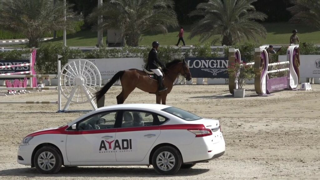 3rs place for Mohammed Omran Al Owais with Carolien.