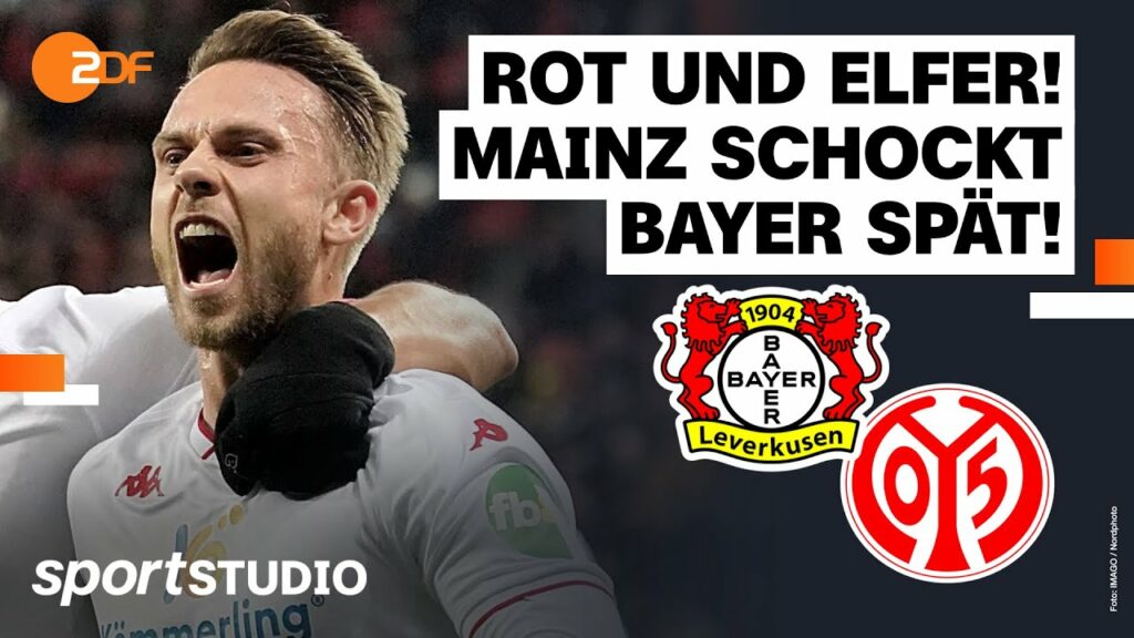 Bayer Leverkusen – 1. FSV Mainz 05 | Bundesliga, 21. Spieltag Saison 2022/23 | sportstudio