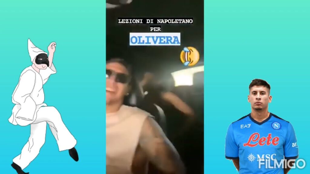 "A 'nnammurata mia!": lezioni di napoletano per Mathias Olivera
