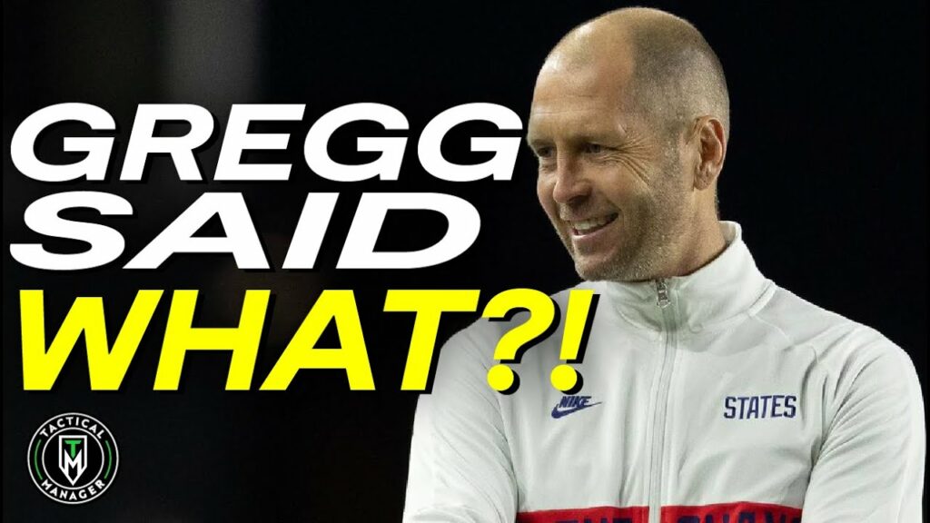 Gregg Berhalter is RIGHT!
