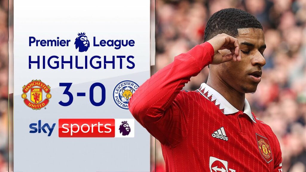 Rashford bags brace to break his own scoring record 🔥 | Man Utd 3-0 Leicester | EPL Highlights