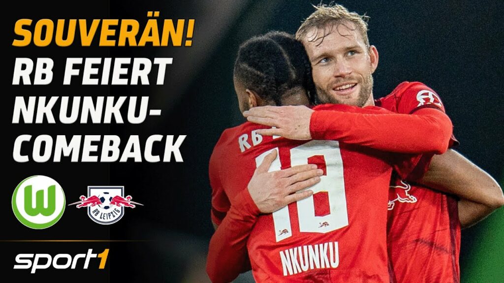 Wolfsburg - Leipzig | Bundesliga Tore und Highlights 21. Spieltag | SPORT1