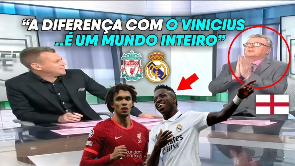 OS INGLESES ESTÃO ASSUSTADOS COM O VINICIUS JUNIOR