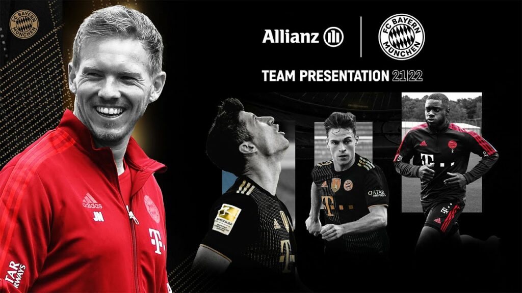 FC Bayern München Teampräsentation 2021/2022