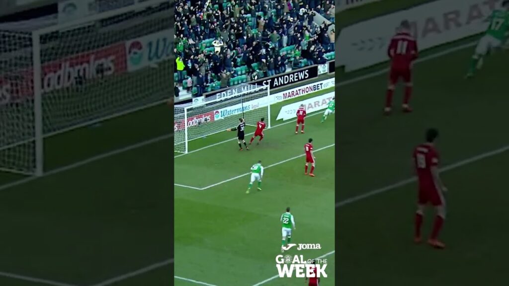 Martin Boyle vs Aberdeen in 2018 | Joma Goal Of The Week | Hibernian FC