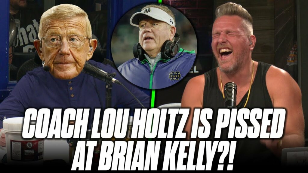 Coach Lou Holtz Talks Manti Teo, Brian Kelly Not Returning His Letters On The Pat McAfee Show
