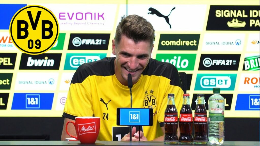 Press conference with Thomas Meunier