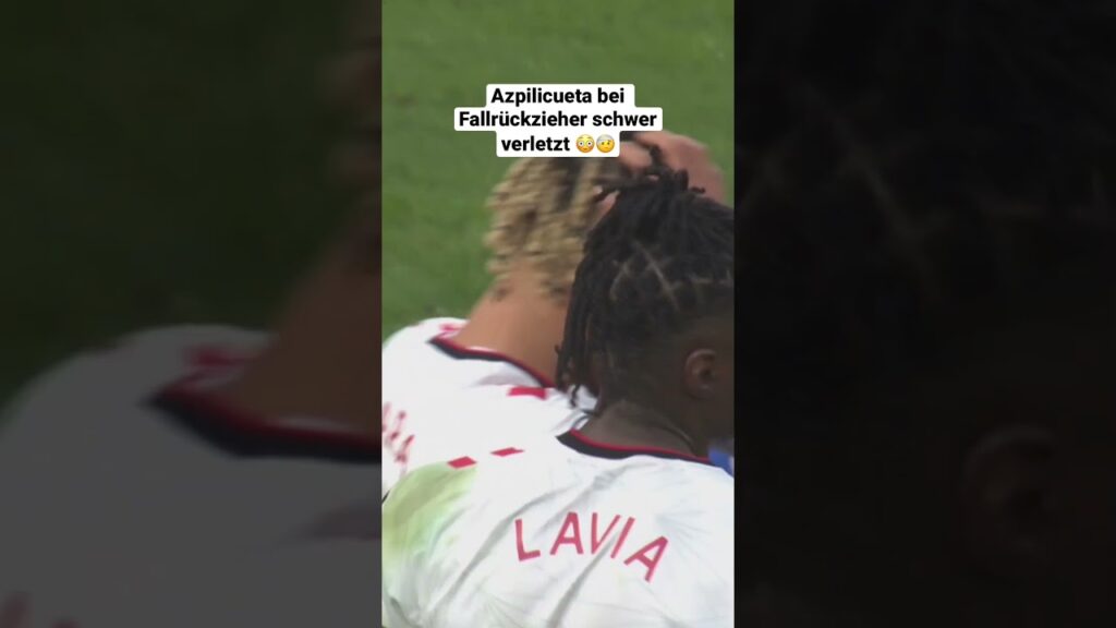 Das sieht gar nicht gut aus! 😳❌ Wir wünschen gute Besserung! 🙏 #PremierLeague #Azpilicueta
