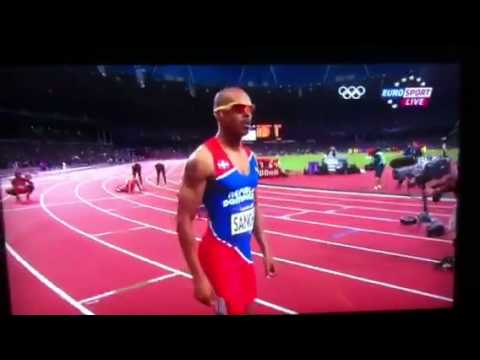 Medalla de Oro para felix Sanchez