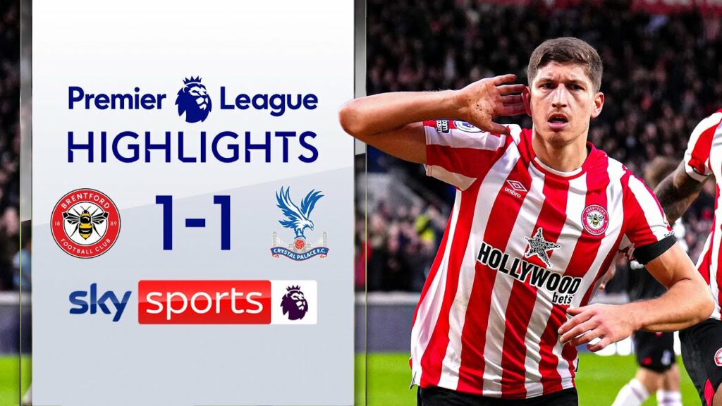 Janelt scores 96th-minute equaliser! | Brentford 1-1 Crystal Palace | Premier League Highlights