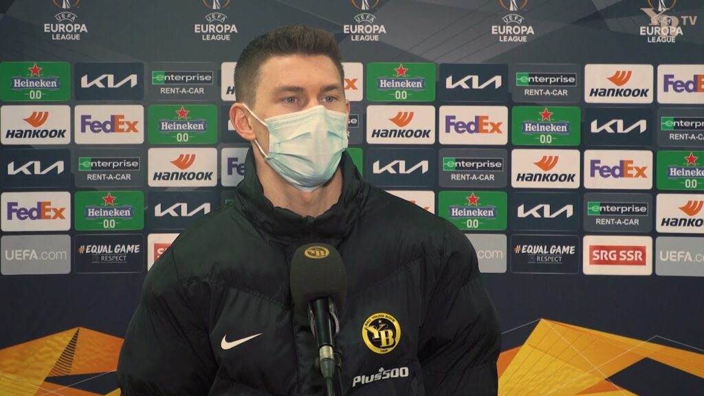 Fassnacht und Lustenberger nach dem 4:3-Sieg gegen Bayer 04 Leverkusen