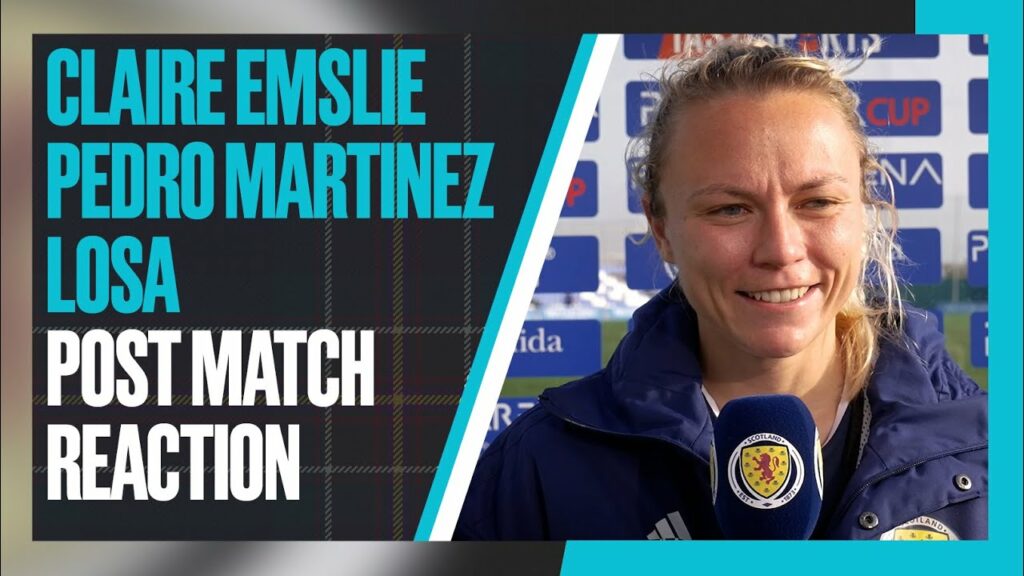 Claire Emslie & Pedro Martínez Losa Post Match-Reaction | Scotland 1-1 Wales | Pinatar Cup 2023