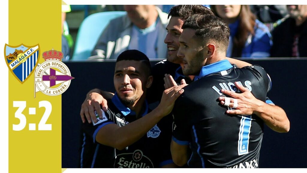 FC Malaga - Deportivo La Coruna 3:2 / Schärs 1. Tor in der Primera reicht nicht für La Coruna-Sieg