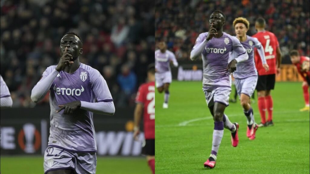 Monaco arrachent la victoire à Leverkusen, Magnifique but de Krépin Diatta