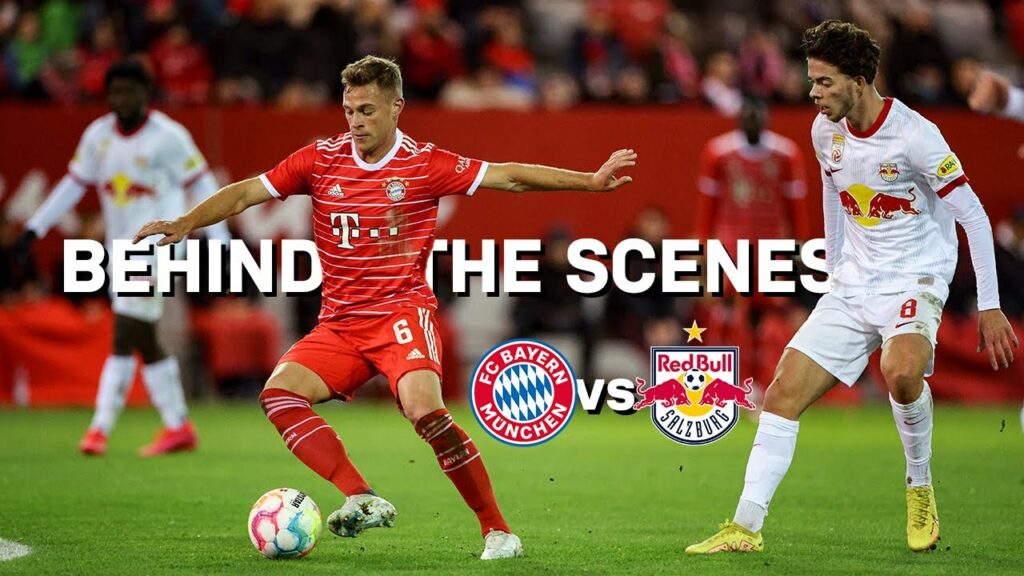 Convincing young talents & Blind debut | FC Bayern vs. FC Red Bull Salzburg | Behind the Scenes