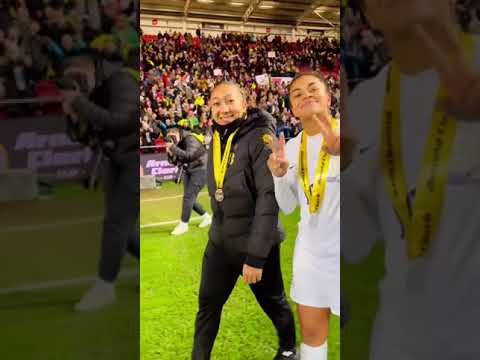 POV: You've just won the Arnold Clark Cup with the Lionesses! 🏆#shorts
