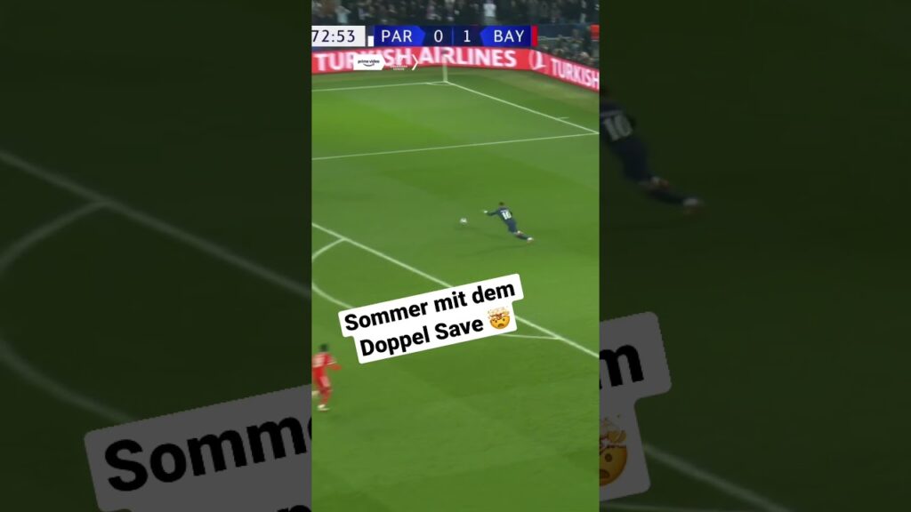 SOMMER hält mit dem KOPF! 🤯 SOMMER hält mit dem KOPF! 🤯