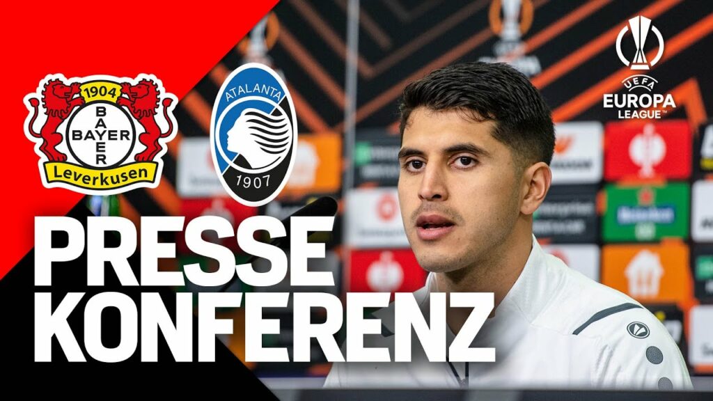 Pressekonferenz mit Seoane und Palacios vor Bayer 04 Leverkusen 🆚 Atalanta Bergamo | Europa League