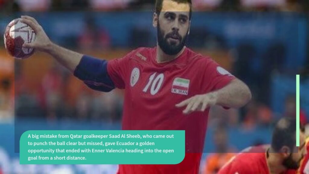 Why was Ecuador's goal vs Qatar ruled out?