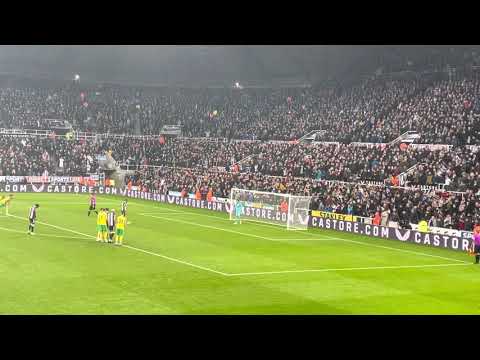 CALLUM WILSON PENALTY (Newcastle v Norwich)