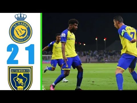 Al Nassr vs Al taawoun 2-1 _ All Goals _ Highlights 2023