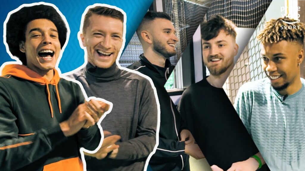 Schmerzhafte Footbonauten-Challenge 🤕 feat. Marco Reus, Witsel, ViscaBarca, Sidney Friede & IamTabak