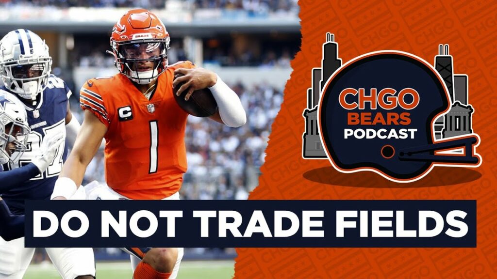 Nick Wright explains why he would NOT trade Chicago Bears QB Justin Fields | CHGO Bears Podcast